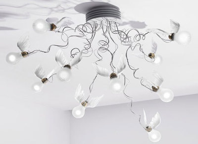 想当天使的灯泡 创意家用电器 创意设计 - 开思网 www.iCAx.org